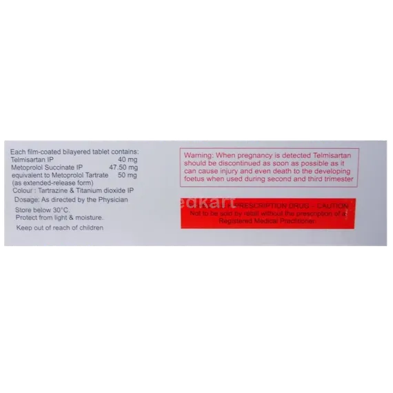 tel revelol 40/50mg tablet 10's